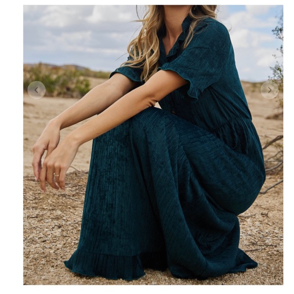 Beautiful Ruffle Detailed Tiered Maxi Dress - Picture 5 of 6